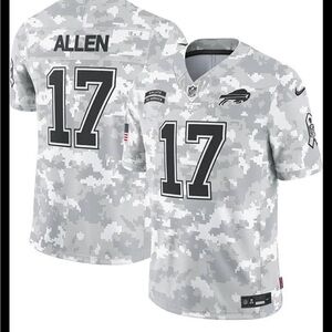 Josh Allen Bills Nike 2024 Salute to Service Limited Jersey Arctic Camo